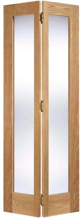 BIFOLD OAK PATTERN 10 GLAZED